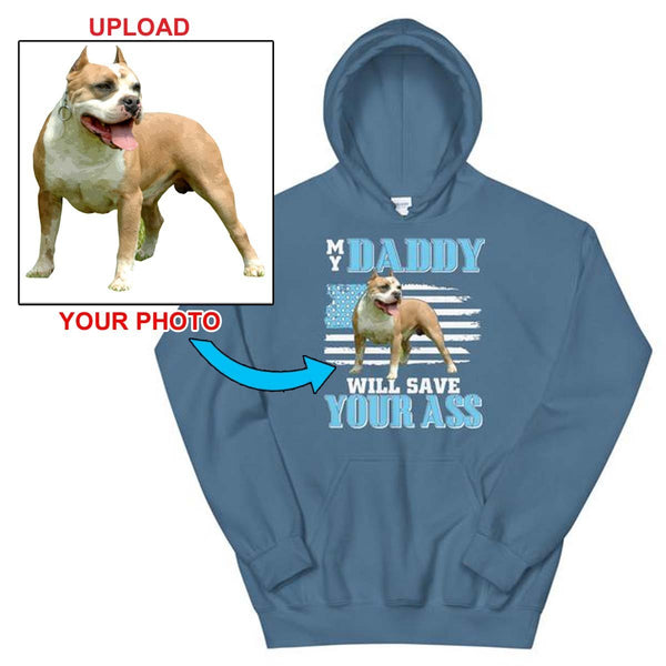 Fantastic Quality Hoodie - Featuring Your Own Dog! - 4 Terriers Only