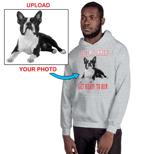 Fantastic Quality Hoodie - Featuring Your Own Dog! - 4 Terriers Only