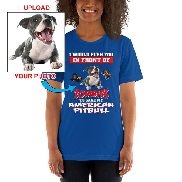 Fantastic Quality T Shirt - Featuring Your Own Dog! - 4 Terriers Only