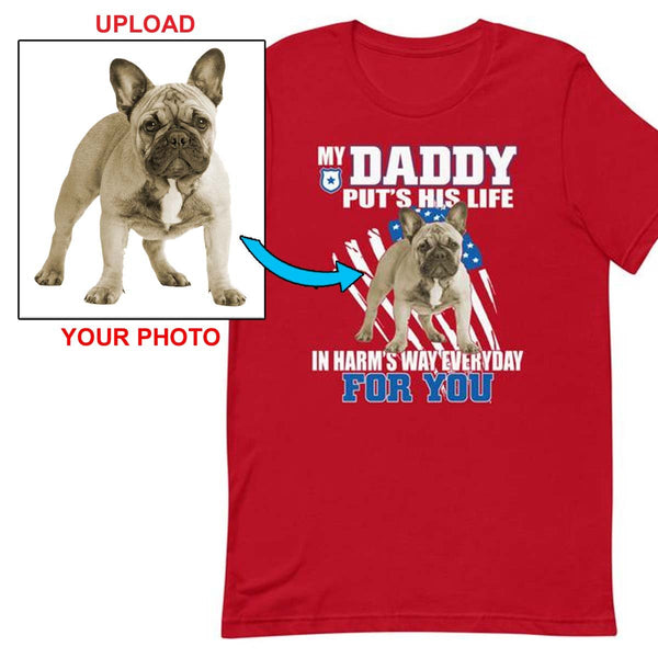 Fantastic Quality T-Shirt - Featuring Your Own Dog! - 4 Terriers Only