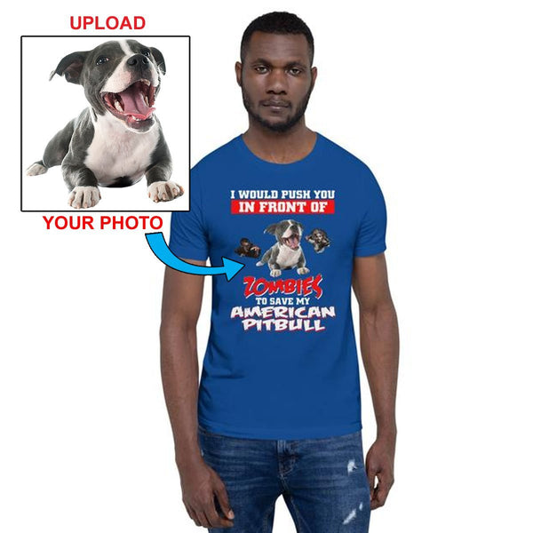 Fantastic Quality T Shirt - Featuring Your Own Dog! - 4 Terriers Only