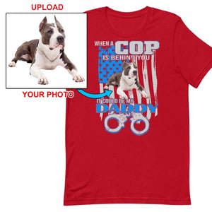 Have Your New T-Shirt With Your Own Dogs Photo Printed On It! - 4 Terriers Only