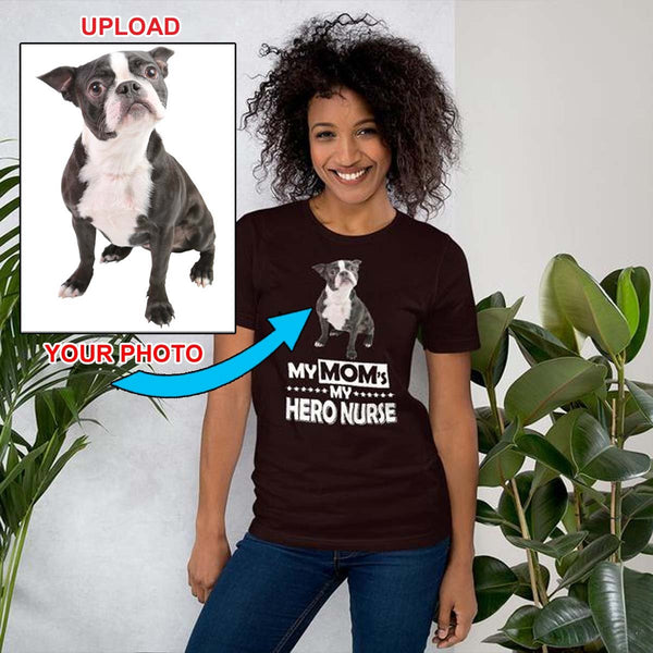 Have Your New T-Shirt With Your Own Dogs Photo Printed On It! - 4 Terriers Only