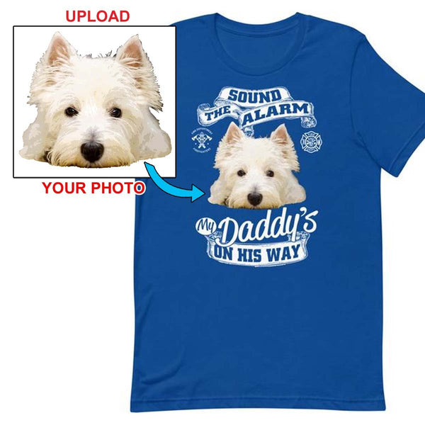 Have Your New T-Shirt With Your Own Dogs Photo Printed On It! - 4 Terriers Only