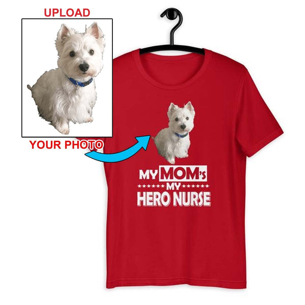 Have Your New T-Shirt With Your Own Dogs Photo Printed On It! - 4 Terriers Only