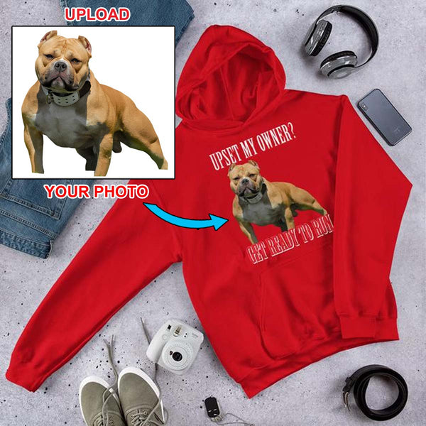 Now Have Your Own Hoodie, Featuring Your Dog Printed On It! - 4 Terriers Only