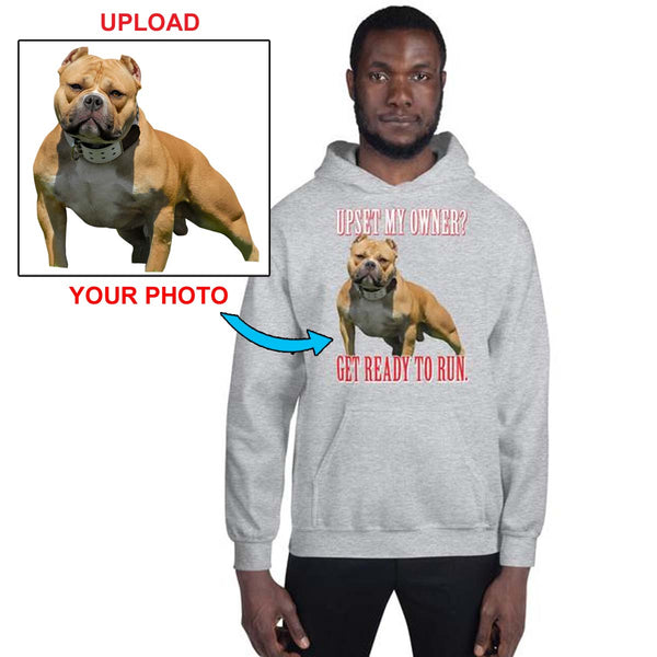 Now Have Your Own Hoodie, Featuring Your Dog Printed On It! - 4 Terriers Only