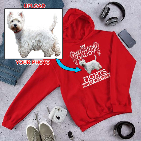 Now Have Your Own Hoodie, Featuring Your Dog Printed On It! - 4 Terriers Only