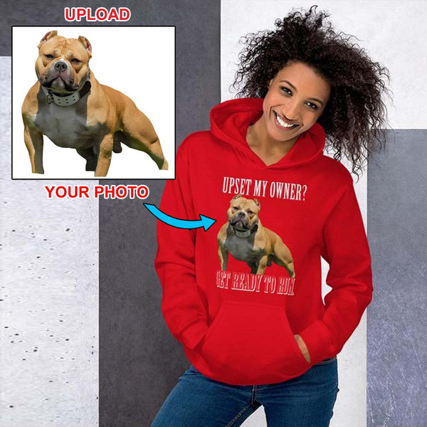 Now Have Your Own Hoodie, Featuring Your Dog Printed On It! - 4 Terriers Only