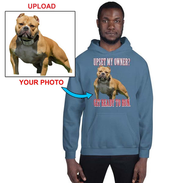Now Have Your Own Hoodie, Featuring Your Dog Printed On It! - 4 Terriers Only