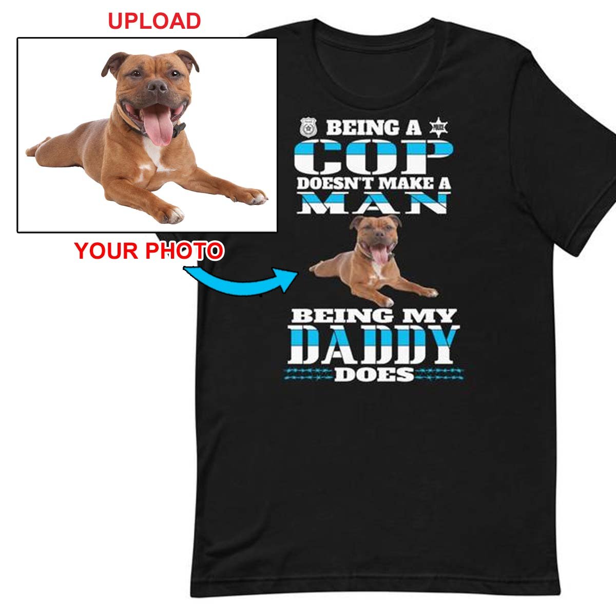 Now Have Your Own T-Shirt, Featuring Your Dog Printed On It! - 4 Terriers Only