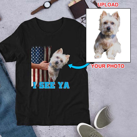 Now Have Your Own T-Shirt, Featuring Your Dog Printed On It! - 4 Terriers Only