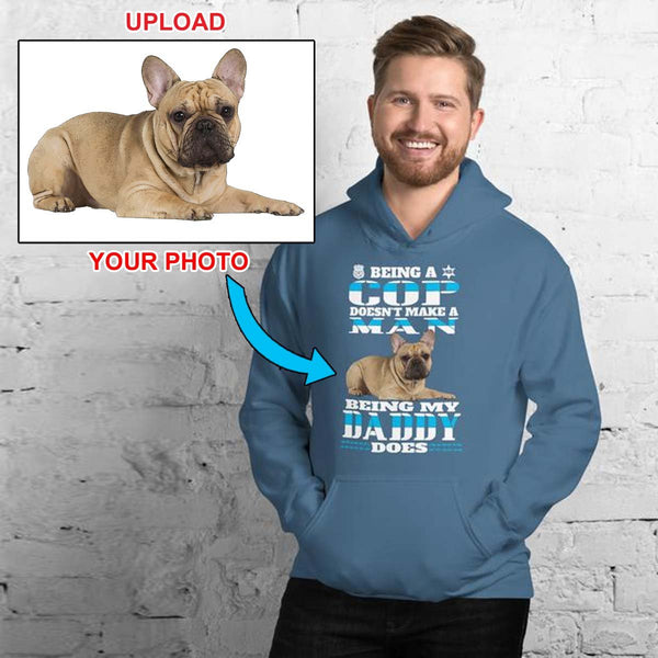 NOW You Can Custom Print Your Hoodie - With Your Dogs Photo Printed On It! - 4 Terriers Only