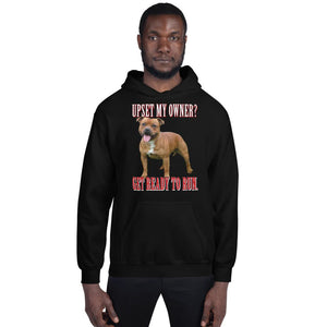 NOW You Can Custom Print Your Hoodie - With Your Dogs Photo Printed On It! - 4 Terriers Only