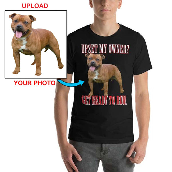Now You Can Get Your T-Shirt Printed With Your Dog On It! - 4 Terriers Only