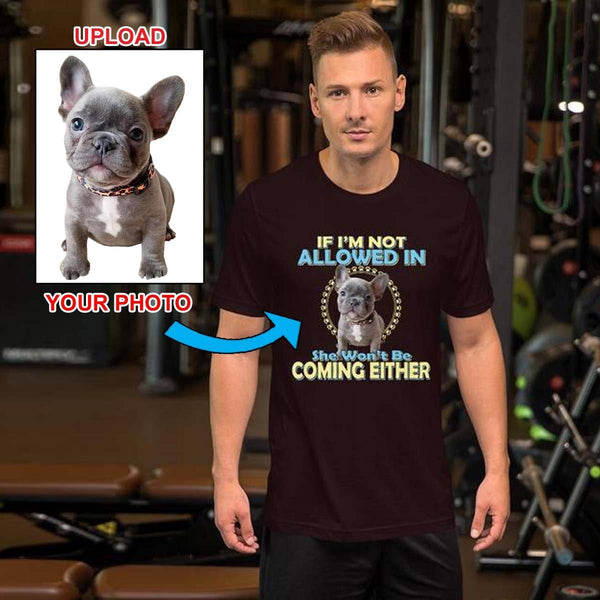Short-Sleeve Unisex T-Shirt - Featuring Your Own Dog! - 4 Terriers Only