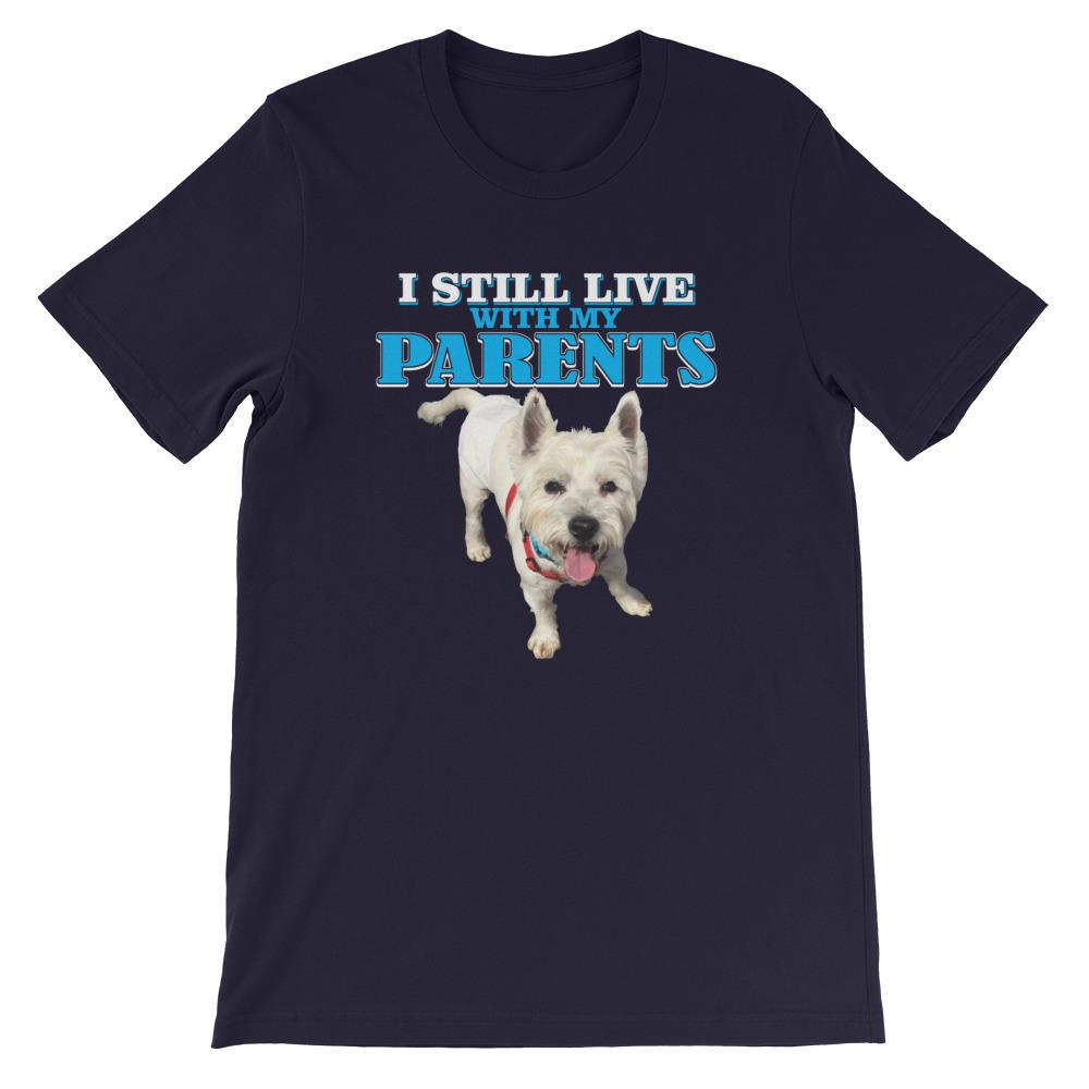 Short-Sleeve Unisex T-Shirt - Featuring Your Own Dog! - 4 Terriers Only