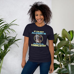 Short-Sleeve Unisex T-Shirt - Featuring Your Own Dog! - 4 Terriers Only