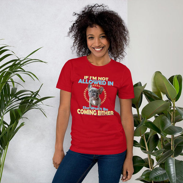 Short-Sleeve Unisex T-Shirt - Featuring Your Own Dog! - 4 Terriers Only