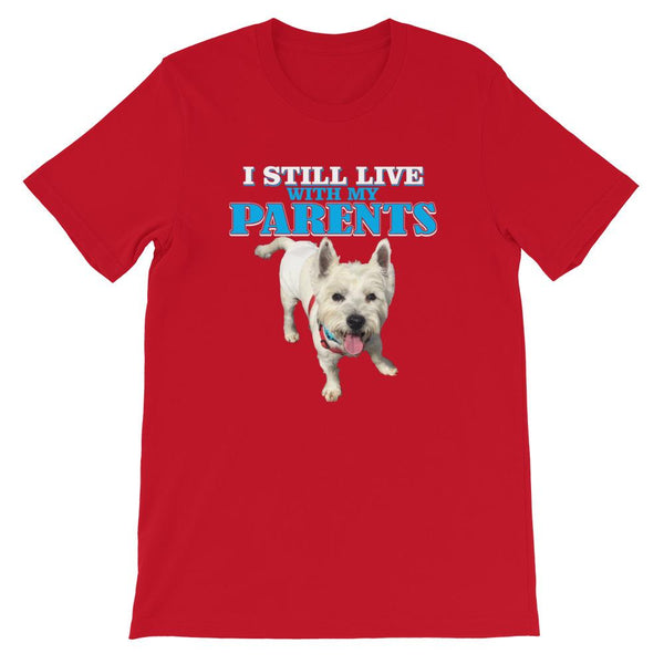 Short-Sleeve Unisex T-Shirt - Featuring Your Own Dog! - 4 Terriers Only
