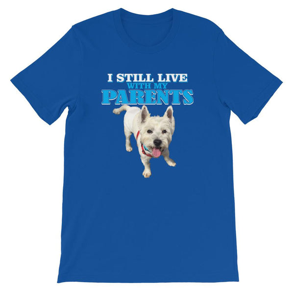 Short-Sleeve Unisex T-Shirt - Featuring Your Own Dog! - 4 Terriers Only