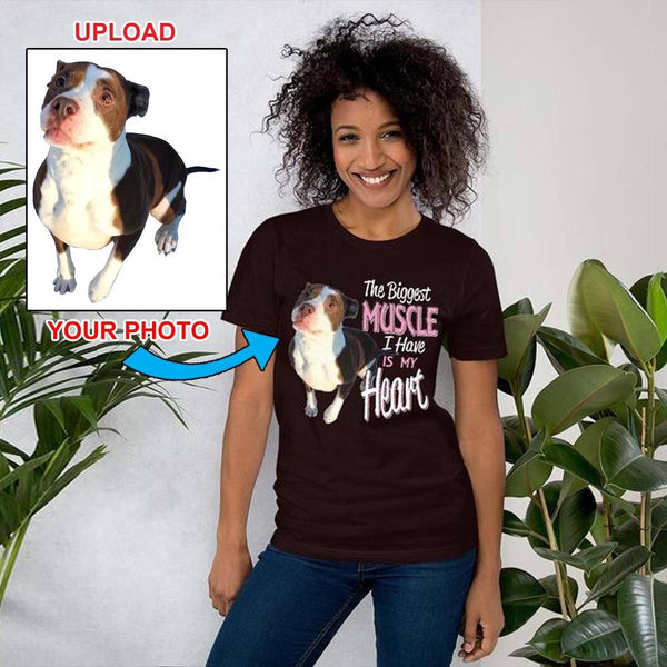 Short-Sleeve Unisex T-Shirt - With Your Dogs Photo On It! - 4 Terriers Only