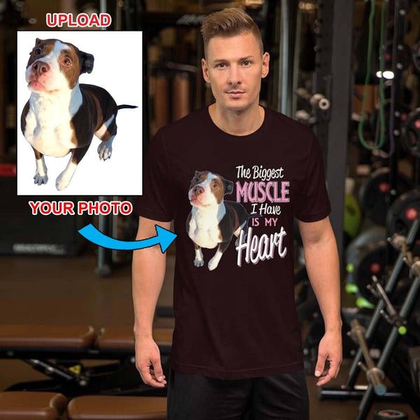 Short-Sleeve Unisex T-Shirt - With Your Dogs Photo On It! - 4 Terriers Only