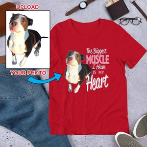 Short-Sleeve Unisex T-Shirt - With Your Dogs Photo On It! - 4 Terriers Only