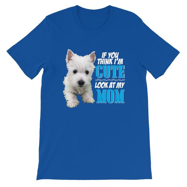 Short-Sleeve Unisex T-Shirt - With Your Dogs Photo Printed On It! - 4 Terriers Only