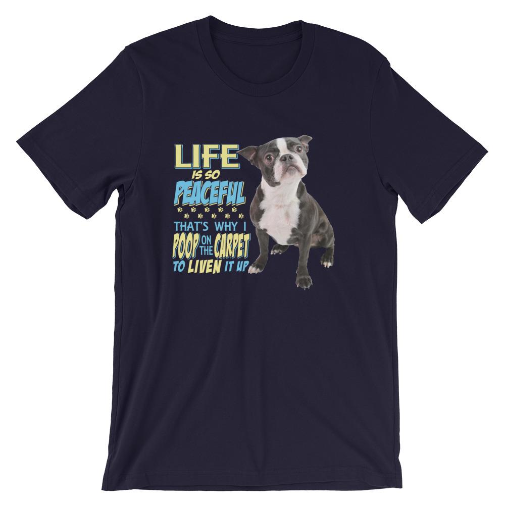 Short-Sleeve Unisex T-Shirt - With Your Own Dogs Photo On It! - 4 Terriers Only