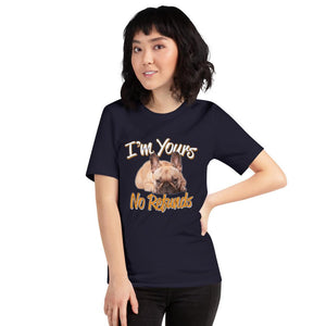 Short-Sleeve Unisex T-Shirt - With Your Own Dogs Photo Printed On It! - 4 Terriers Only