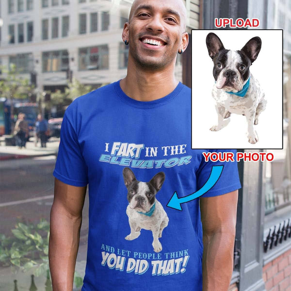 Short-Sleeve Unisex T-Shirt - With Your Own Dogs Photo Printed On It! - 4 Terriers Only
