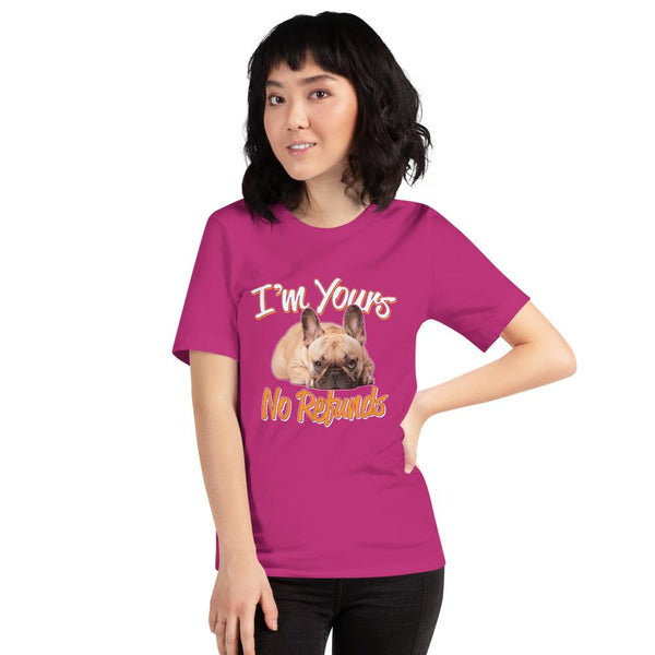 Short-Sleeve Unisex T-Shirt - With Your Own Dogs Photo Printed On It! - 4 Terriers Only