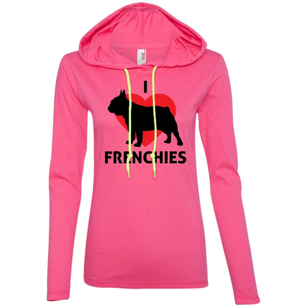 These custom designed Anvil Ladies T-Shirt Hoodies are a Must Have - 4 Terriers Only