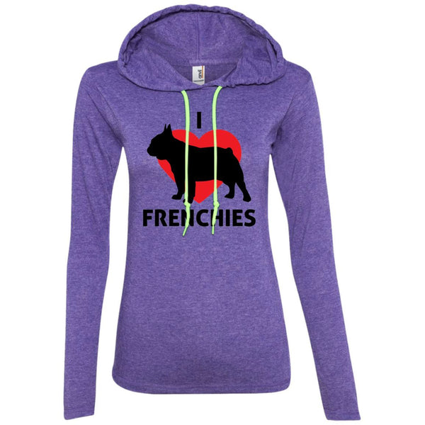 These custom designed Anvil Ladies T-Shirt Hoodies are a Must Have - 4 Terriers Only