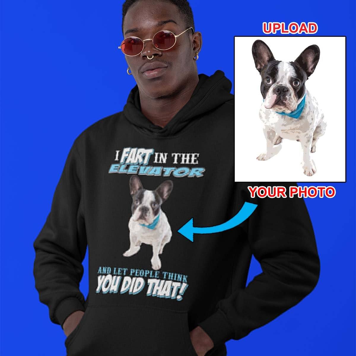 Unisex Hoodie - With Your Dogs Photo On It! - 4 Terriers Only