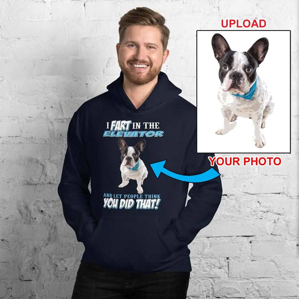 Unisex Hoodie - With Your Dogs Photo On It! - 4 Terriers Only
