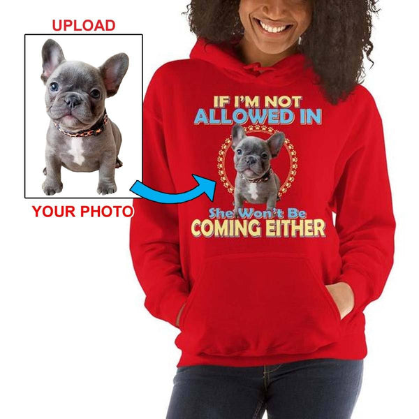Unisex Hoodie - With Your Dogs Photo On It! - 4 Terriers Only