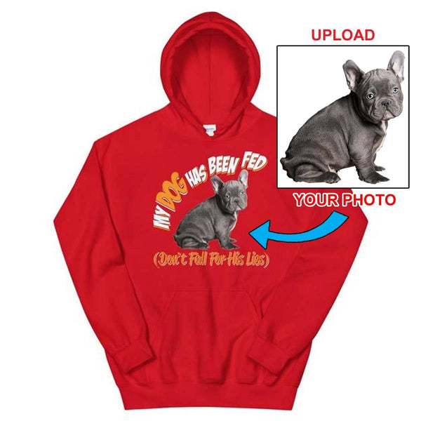 Unisex Hoodie - With Your Own Dogs Photo On It! - 4 Terriers Only