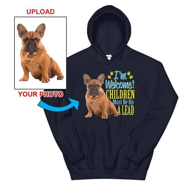 Unisex Hoodie - With Your Own Dogs Photo On It! - 4 Terriers Only