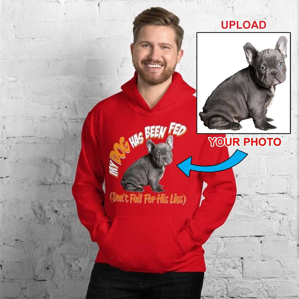 Unisex Hoodie - With Your Own Dogs Photo On It! - 4 Terriers Only