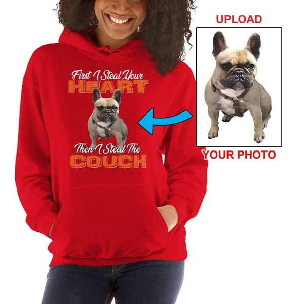 Unisex Hoodie - With Your Own Dogs Photo Printed On It! - 4 Terriers Only