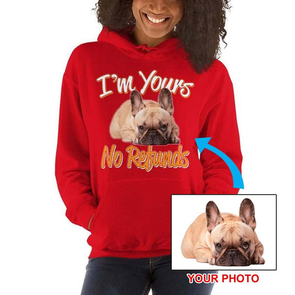Unisex Hoodie - With Your Own Dogs Photo Printed On It! - 4 Terriers Only
