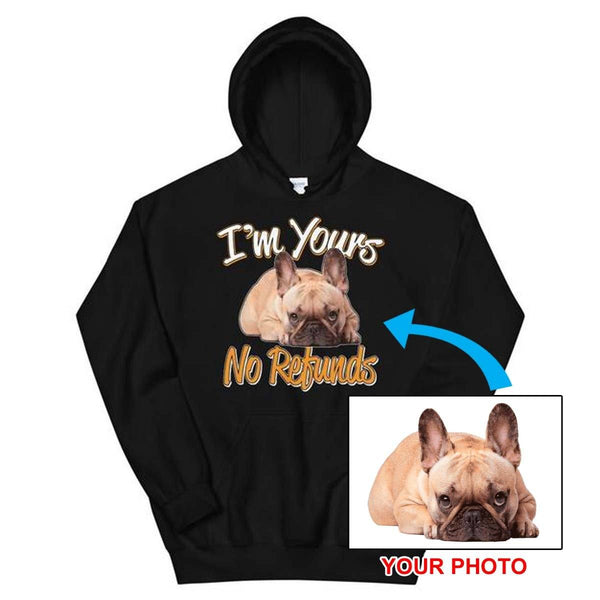 Unisex Hoodie - With Your Own Dogs Photo Printed On It! - 4 Terriers Only