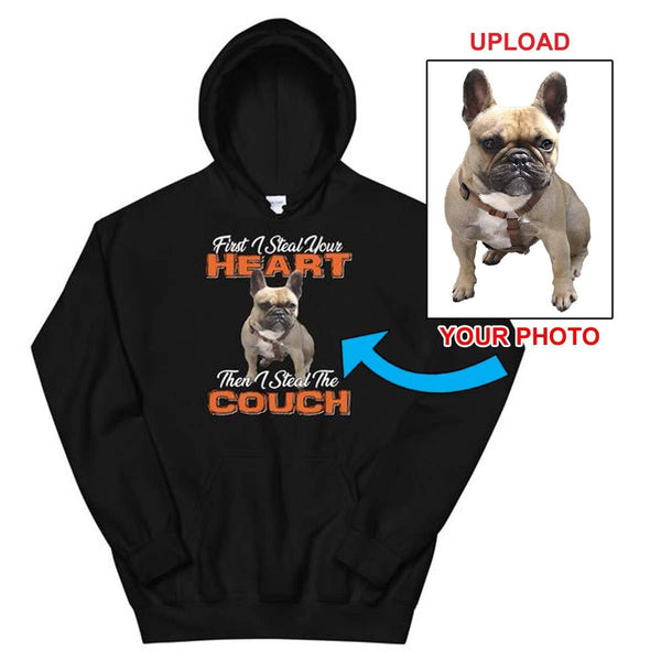 Unisex Hoodie - With Your Own Dogs Photo Printed On It! - 4 Terriers Only