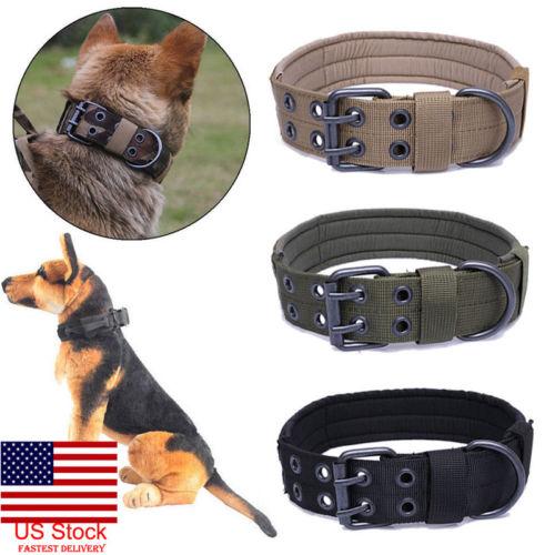 US Tactical Military Adjustable Dog Training Collar - 4 Terriers Only