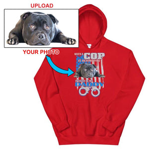 Your Own Dogs Photo On Your Hoodie - 4 Terriers Only
