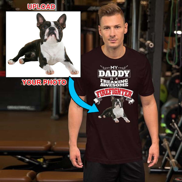 Your Own Dogs Photo On Your T-Shirt - 4 Terriers Only
