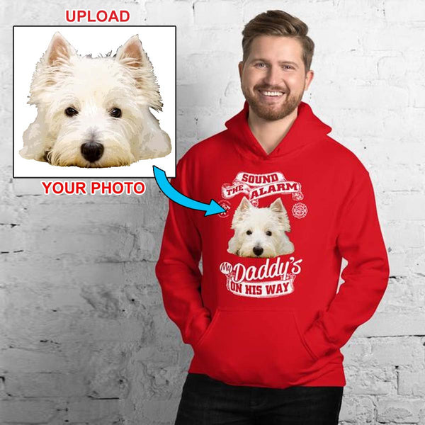 Your Own Dogs Photo Printed On This Fantastic Hoodie - 4 Terriers Only