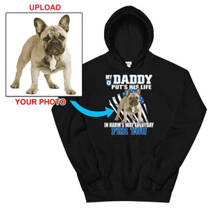 Your Own Dogs Photo Printed On This Fantastic Hoodie - 4 Terriers Only